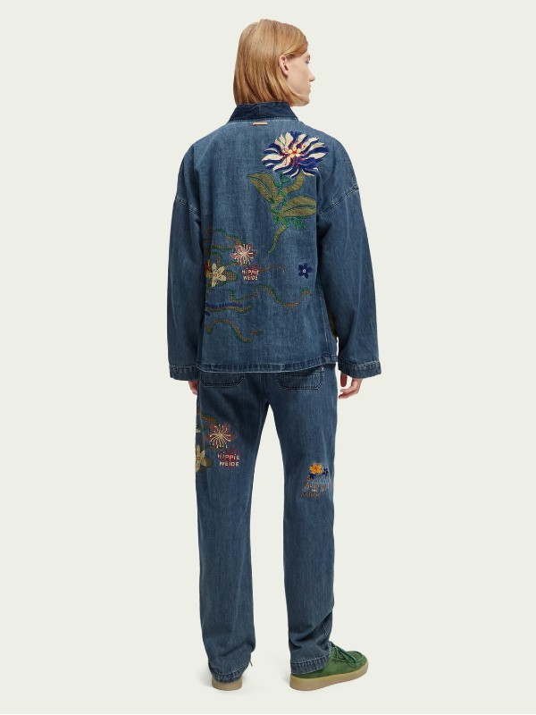 SCOTCH & SODA The Skim Super-Slim Jeans in Buzzing Blauw | endource